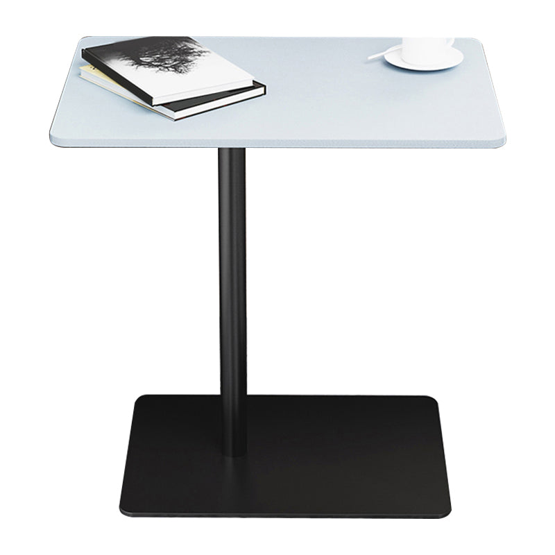 Modern Wood Side End Table Minimalist Rectangular Corner Table