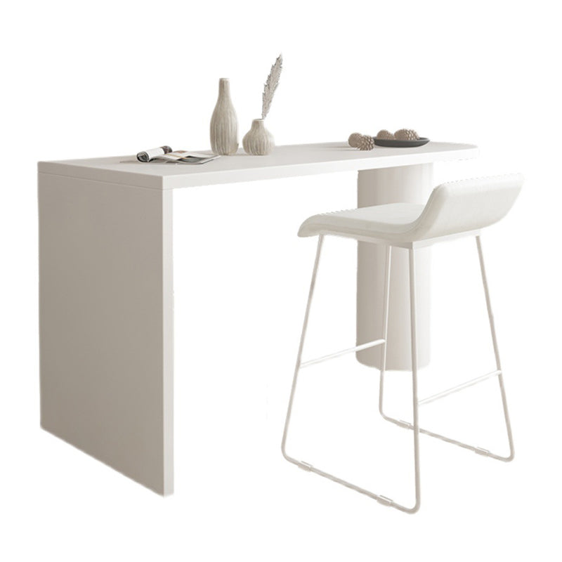 Table moderne en bois massif de forme libre, pour cuisine, salon, café