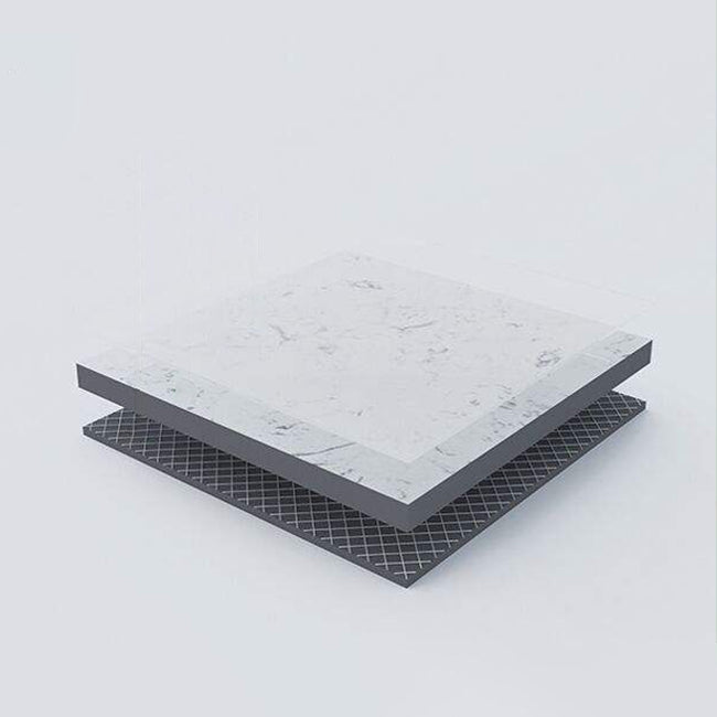 Glam Bar Dining Table Pedestal White Bistro Bar Table with Metal Base Clearhalo 'Bar Furniture' 'Bar Tables' 'bar_tables' 'furn' 'furn_bar_tables' 'Furniture' 'Kitchen & Dining Furniture' 6162401
