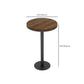 Industrial Solid Wood Bar Table Black and Metal Base Bar Table Clearhalo 'Bar Furniture' 'Bar Tables' 'bar_tables' 'furn' 'furn_bar_tables' 'Furniture' 'Kitchen & Dining Furniture' 6162425