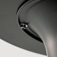 Contemporary Round Bar Height Table Metal Base Bar Table in Black and White Clearhalo 'Bar Furniture' 'Bar Tables' 'bar_tables' 'furn' 'furn_bar_tables' 'Furniture' 'Kitchen & Dining Furniture' 6162529