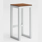 Brown Wood Top Bar Table Outdoor Trestle Base Bar Wine Table Clearhalo 'Bar Furniture' 'Bar Tables' 'bar_tables' 'furn' 'furn_bar_tables' 'Furniture' 'Kitchen & Dining Furniture' 6162604