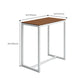 Brown Wood Top Bar Table Outdoor Trestle Base Bar Wine Table Clearhalo 'Bar Furniture' 'Bar Tables' 'bar_tables' 'furn' 'furn_bar_tables' 'Furniture' 'Kitchen & Dining Furniture' 6162608