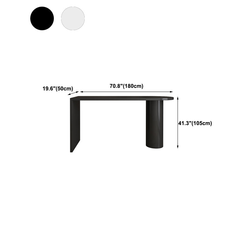 Table de bar moderne rectangulaire en bois massif, table à manger pour cuisine, salon, café