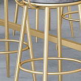 Rectangle Sintered Stone Bar Table Modern Dining Table for Kitchen Living Room Coffee Room