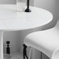 Contemporary Round Bar Height Table Metal Pedestal Bar Table for Cafe and Breakroom Clearhalo 'Bar Furniture' 'Bar Tables' 'bar_tables' 'furn' 'furn_bar_tables' 'Furniture' 'Kitchen & Dining Furniture' 6162801