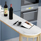 Modern Stone Bar Table Dining Table with Storage Shelves for Kitchen Living Room Clearhalo 'Bar Furniture' 'Bar Tables' 'bar_tables' 'furn' 'furn_bar_tables' 'Furniture' 'Kitchen & Dining Furniture' 6162903
