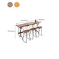 Industrial Bar Table Rectangle Solid Wood Pub Table for Outdoor Clearhalo 'Bar Furniture' 'Bar Tables' 'bar_tables' 'furn' 'furn_bar_tables' 'Furniture' 'Kitchen & Dining Furniture' 6162988