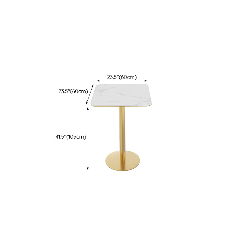 Sintered Stone Bar Table Traditional Luxury Dining Table for Kitchen Living Room Clearhalo 'Bar Furniture' 'Bar Tables' 'bar_tables' 'furn' 'furn_bar_tables' 'Furniture' 'Kitchen & Dining Furniture' 6163006