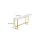 Sintered Stone Bar Table Traditional Luxury Dining Table for Kitchen Living Room Clearhalo 'Bar Furniture' 'Bar Tables' 'bar_tables' 'furn' 'furn_bar_tables' 'Furniture' 'Kitchen & Dining Furniture' 6163008