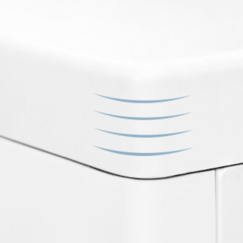 Non-Hanging Armoire with Drawer Contemporary Storage Cabinet Clearhalo 'Armoires & Wardrobes' 'armoires_wardrobes' 'Bedroom Furniture' 'furn' 'furn_armoires_wardrobes' 'Furniture' 6166141