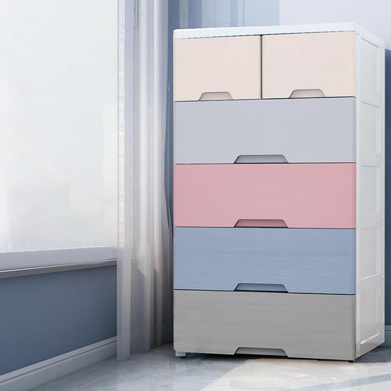Non-Hanging Armoire with Drawer Contemporary Storage Cabinet Clearhalo 'Armoires & Wardrobes' 'armoires_wardrobes' 'Bedroom Furniture' 'furn' 'furn_armoires_wardrobes' 'Furniture' 6166149