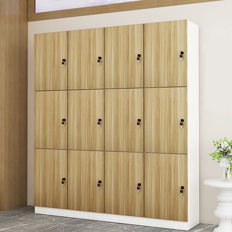 Gabinete de almacenamiento de acabado mate de madera fabricada para el baño