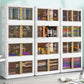 Contemporary Hinged Wardrobe Armoire Plastic Wardrobe Closet