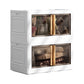 Contemporary Hinged Wardrobe Armoire Plastic Wardrobe Closet