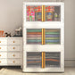 Contemporary Hinged Wardrobe Armoire Plastic Wardrobe Closet