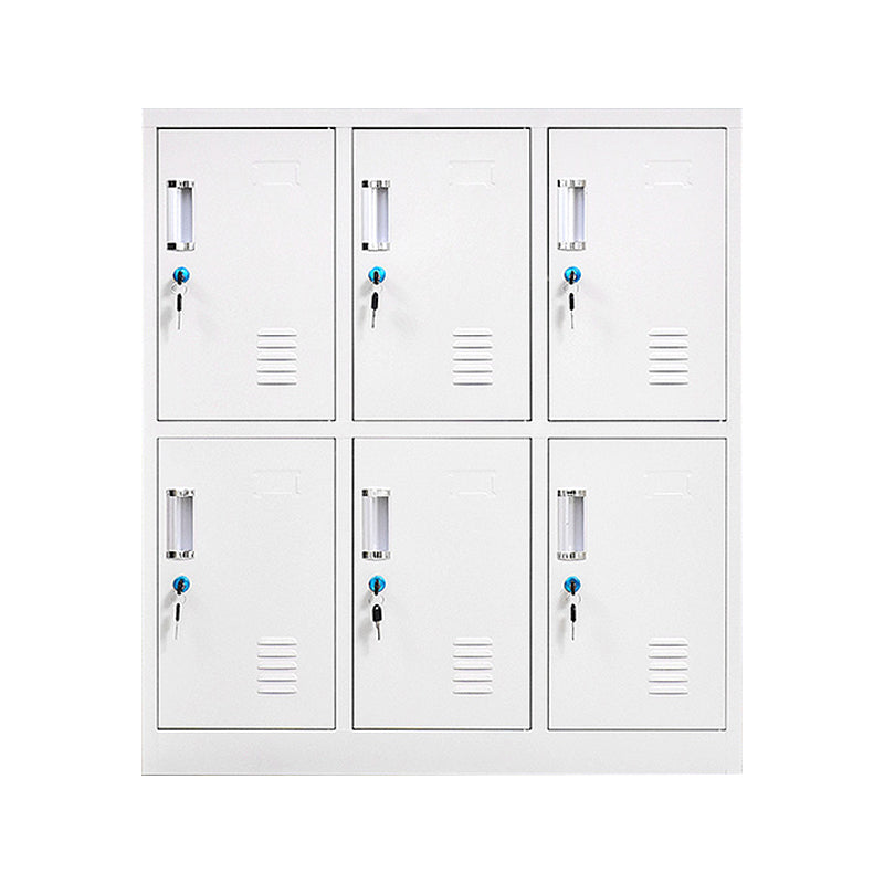 Armoire intérieure en métal pour salle de bain armoire de rangement contemporaine avec portes à charnière