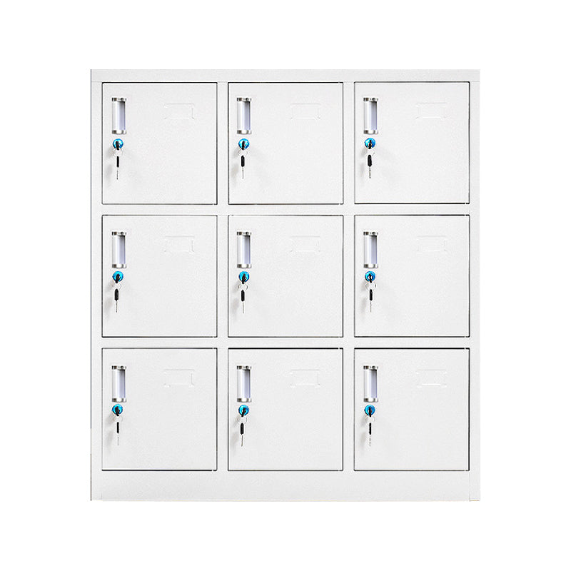 Armoire intérieure en métal pour salle de bain armoire de rangement contemporaine avec portes à charnière