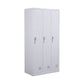 White Colour Wardrobe Contemporary Steel Home Wardrobe Closet with Lock