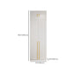 White Colour Wardrobe Wooden 1 Drawer Wardrobe Closet for Bedroom