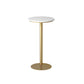 Glam Table and Stool Set 1/2/3/5 Pieces Bar Pub Table Set for Dining Room White-Gold 22"L x 22"W Clearhalo 'Bar Furniture' 'furn' 'furn_home_bar_bar_sets' 'Furniture' 'Home Bars & Bar Sets' 'home_bar_bar_sets' 'Kitchen & Dining Furniture' 6167407