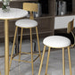 Glam Table and Stool Set 1/2/3/5 Pieces Bar Pub Table Set for Dining Room Clearhalo 'Bar Furniture' 'furn' 'furn_home_bar_bar_sets' 'Furniture' 'Home Bars & Bar Sets' 'home_bar_bar_sets' 'Kitchen & Dining Furniture' 6167414
