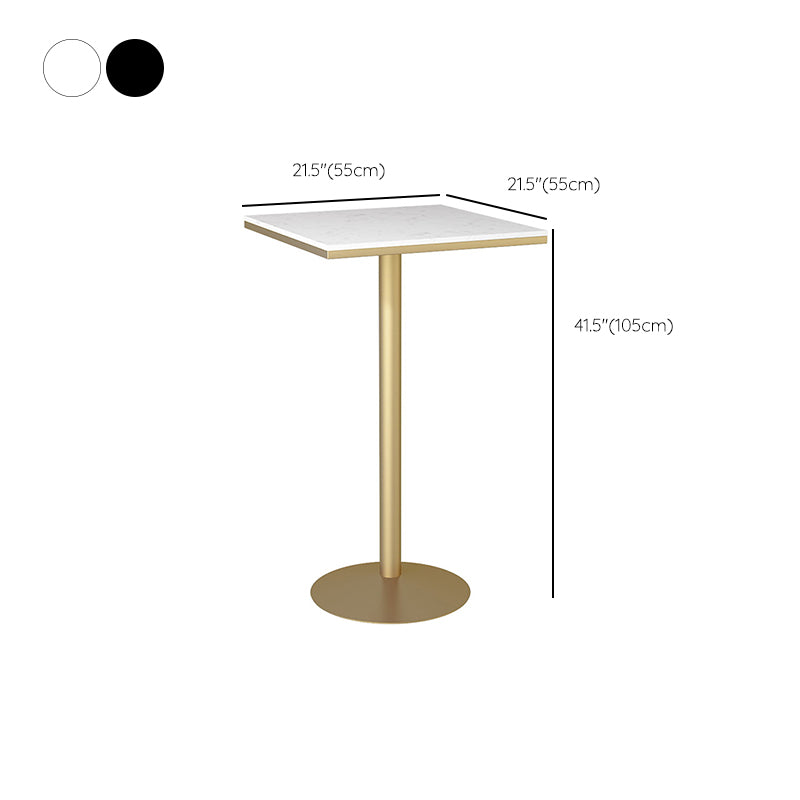 Glam Table and Stool Set 1/2/3/5 Pieces Bar Pub Table Set for Dining Room Clearhalo 'Bar Furniture' 'furn' 'furn_home_bar_bar_sets' 'Furniture' 'Home Bars & Bar Sets' 'home_bar_bar_sets' 'Kitchen & Dining Furniture' 6167422