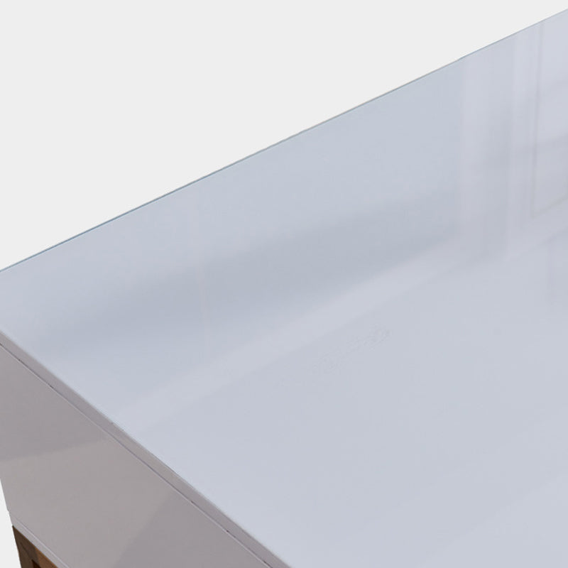 Glam TV Media Stand Glass Enclosed Storage TV Stand Console with Drawers Clearhalo 'furn' 'furn_tv_stands_entertainment_centers' 'Furniture' 'Living Room Furniture' 'TV Stands & Entertainment Centers' 'TV Stands & Media Storage Furniture' 'tv_stands_entertainment_centers' 6167484