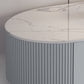 Console TV contemporanea, supporto TV in finto legno con 2 cassetti