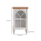 Modern Pine Display Stand Standard White Display Cabinet for Dining Room