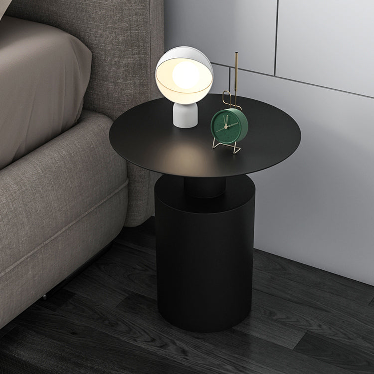 Metal Nightstand Modern 19.7" Tall Accent Table Nightstand for Bedroom Clearhalo 'Bedroom Furniture' 'furn' 'furn_night_stand' 'Furniture' 'night_stand' 'Nightstands' 6167777