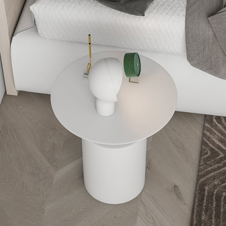 Metal Nightstand Modern 19.7" Tall Accent Table Nightstand for Bedroom Clearhalo 'Bedroom Furniture' 'furn' 'furn_night_stand' 'Furniture' 'night_stand' 'Nightstands' 6167782