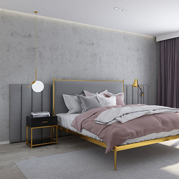 Comodino in legno e metallo comodino moderno comodino minimalista con gambe