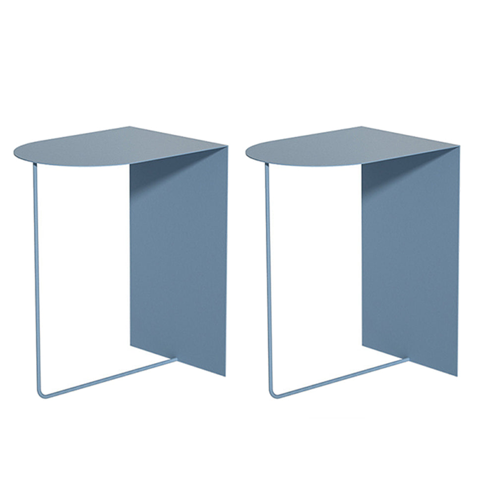 Tavolo da notte moderno alto 12 "comodini in ferro-taglio per soggiorno