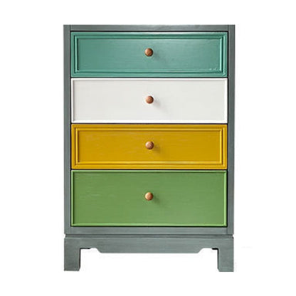 Cómoda de almacenamiento de madera para dormitorio náutico, cómoda de 16" de ancho con cajones