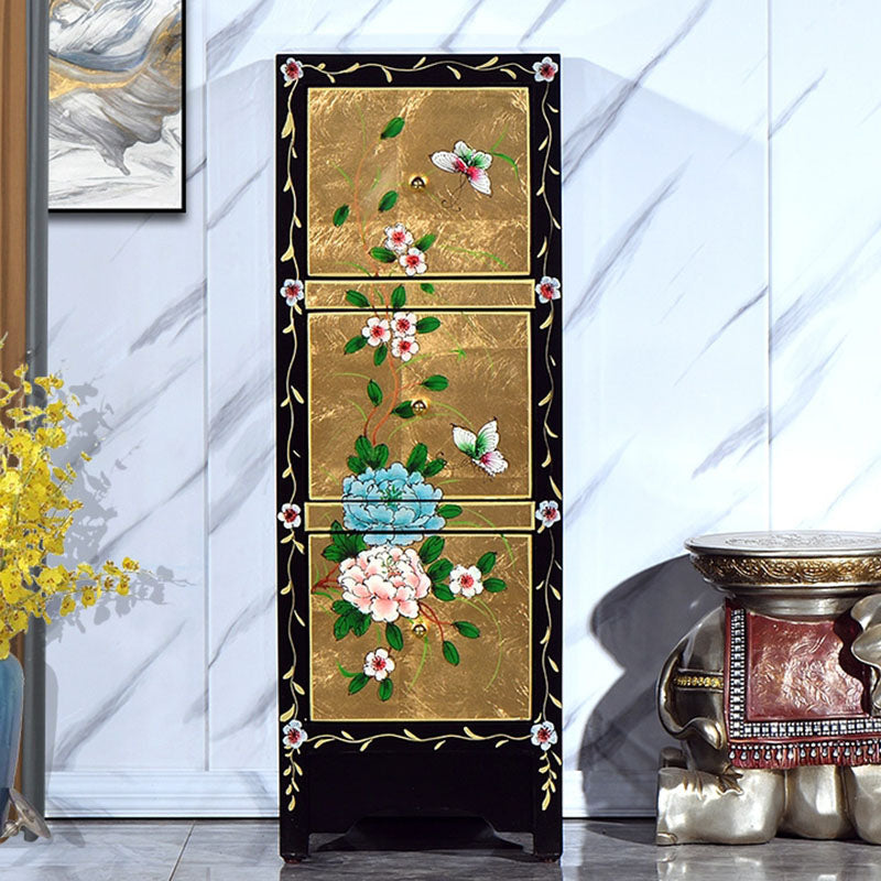 Cassapanca verticale in legno per camera da letto nautica con cassetti