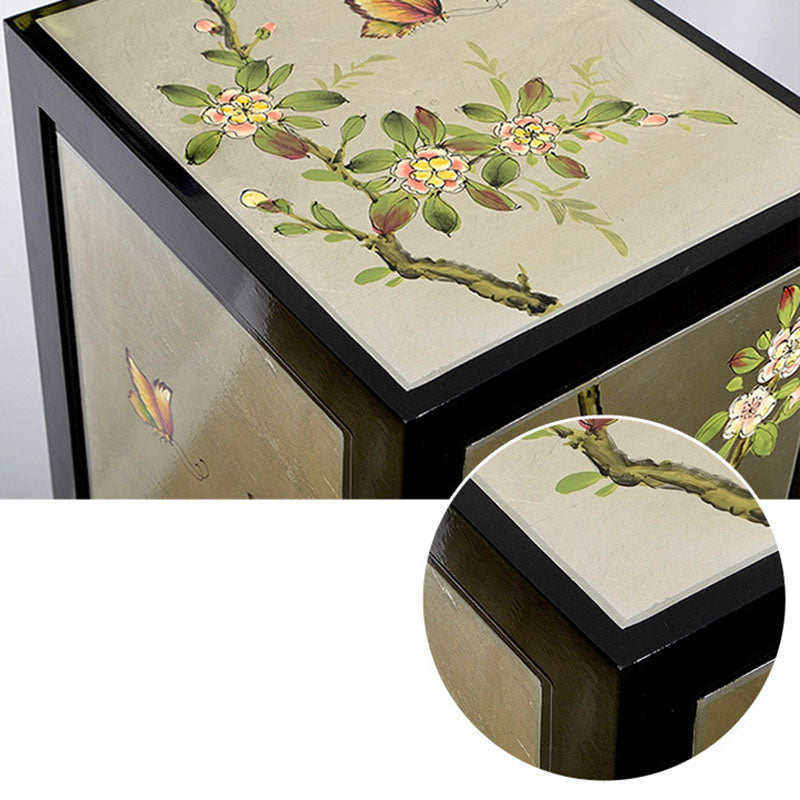 Cassapanca verticale in legno per camera da letto nautica con cassetti