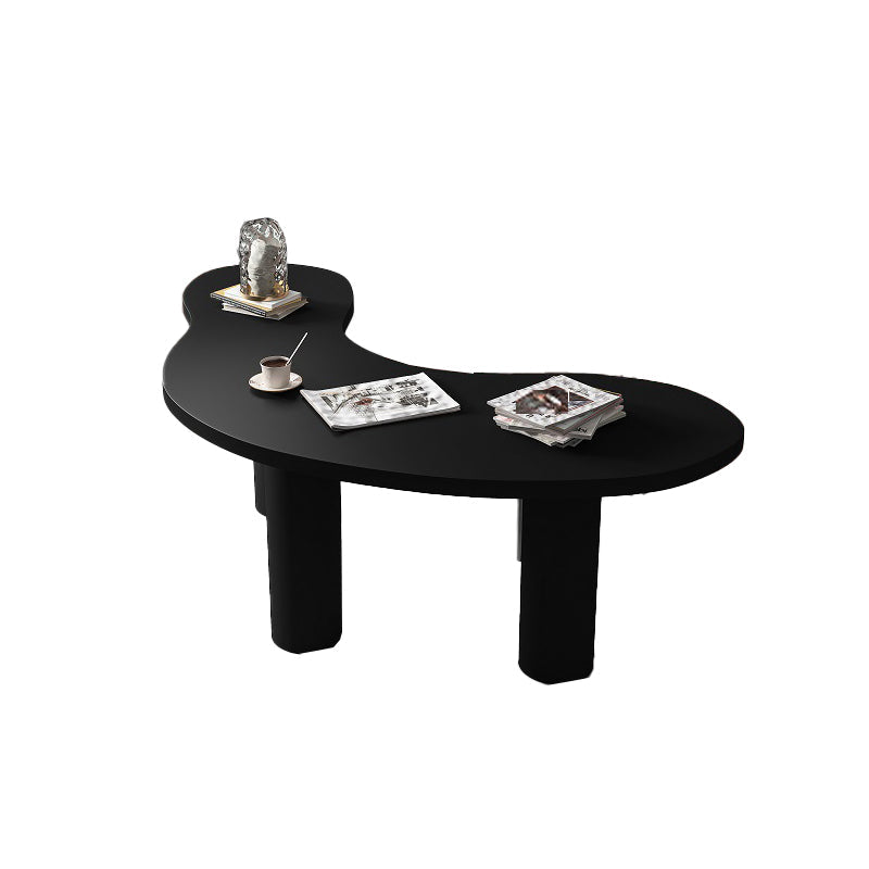 Black Writing Desk Industrial Pine and Artificial Wood Office Desk Clearhalo 'furn' 'furn_office_desk' 'Furniture' 'Office Desks' 'Office Furniture' 'office_desk' 6168686