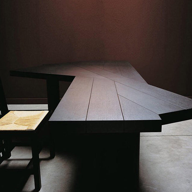 Parsons Wooden Writing Desk Black 28.7 "Distano da ufficio alto