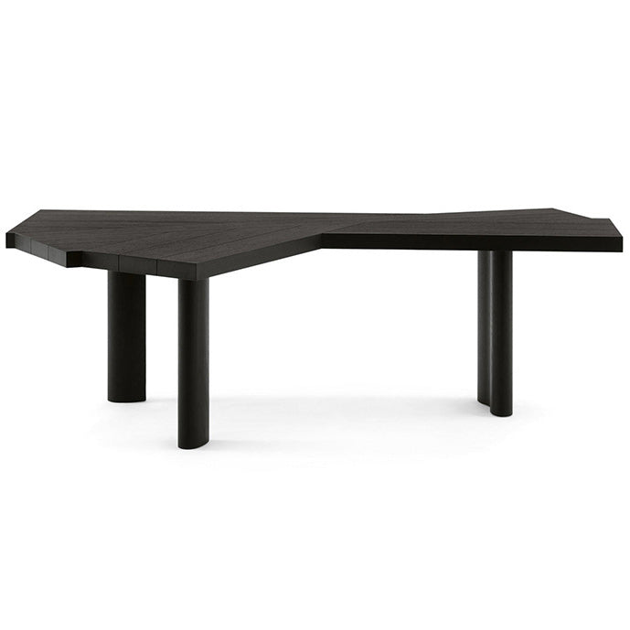 Parsons Wooden Writing Desk Black 28.7 "Distano da ufficio alto