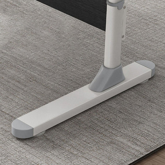 Table d'écriture du rectangle moderne bureau de travail réglable en bois