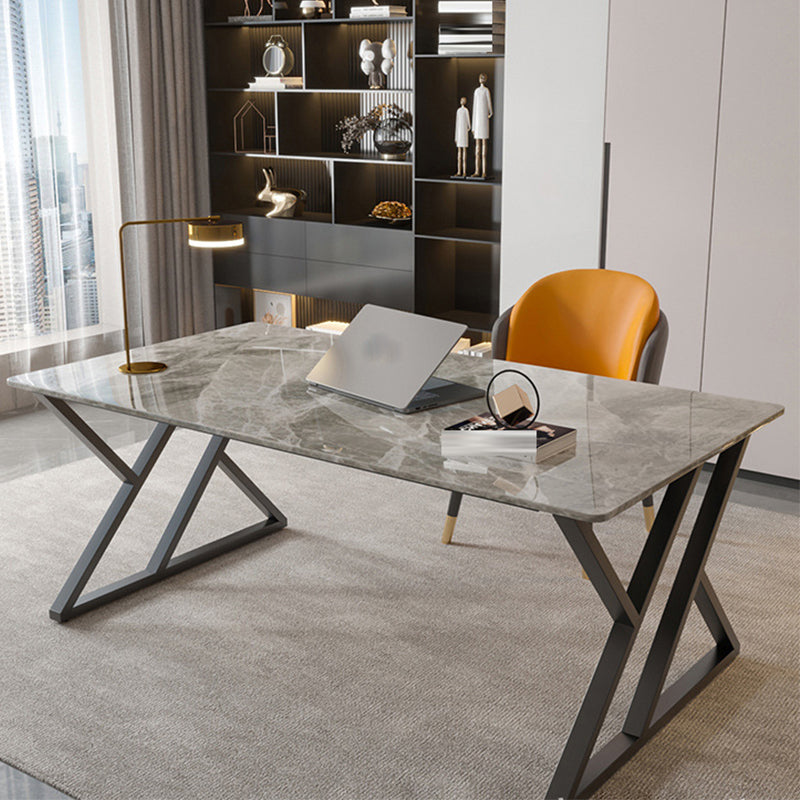 Bureau de bureau rectangulaire industriel