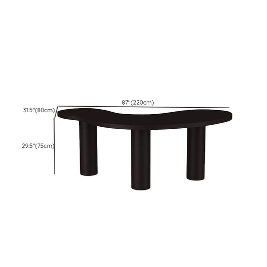 Parsons Bureau Bureau Bureau industriel Bois artificiel et bureau de pin