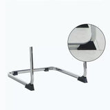 Sedia da scrivania moderna da 19 "sedia da ufficio a braccia fissa traspirante