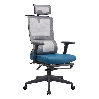 Contemporary High Back Office Chair Mesh Computer Chair Ergonomic Task Chair Blue 1 Piece Clearhalo 'furn' 'furn_office_chair' 'Furniture' 'Office Chairs' 'Office Furniture' 'office_chair' 6173127