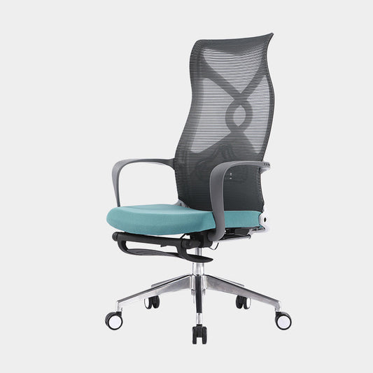 Sedia a braccio fisso per scrivania in microfibra scrivania alta sedia alta ergonomica