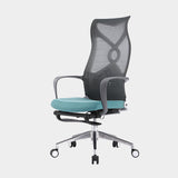 Sedia a braccio fisso per scrivania in microfibra scrivania alta sedia alta ergonomica