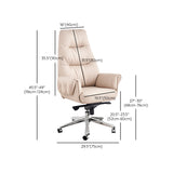 29 "sedia manager contemporanei ampi sedia in pelle bianca