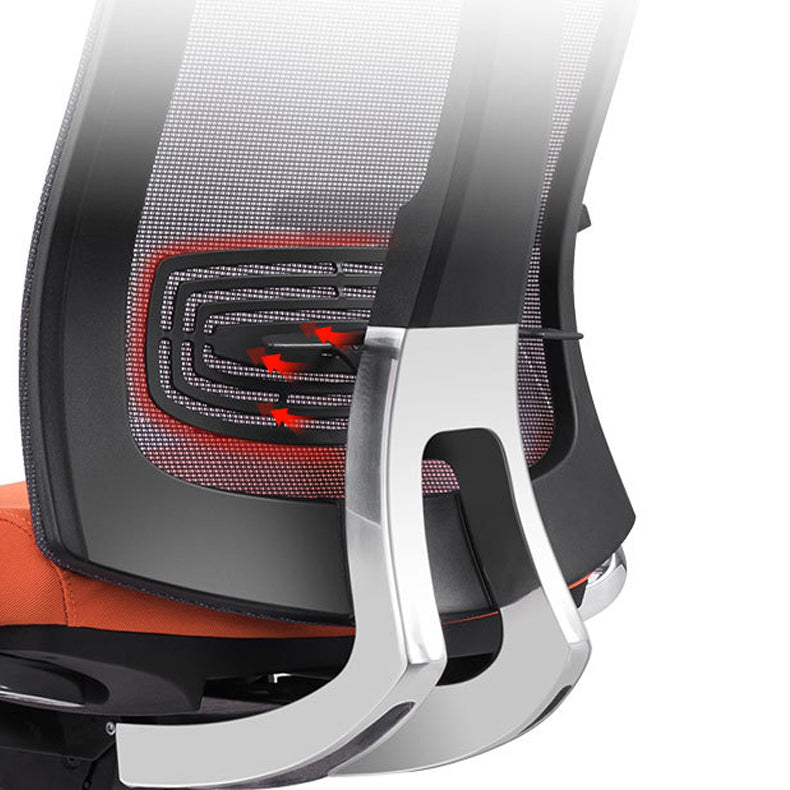 Sedia a braccio contemporanea altezza armi regolabile sedia da ufficio