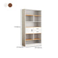 Libreria in legno ingegnerizzato multi -scaffali standard moderno libreria, 9,5 "w x 71,3" h